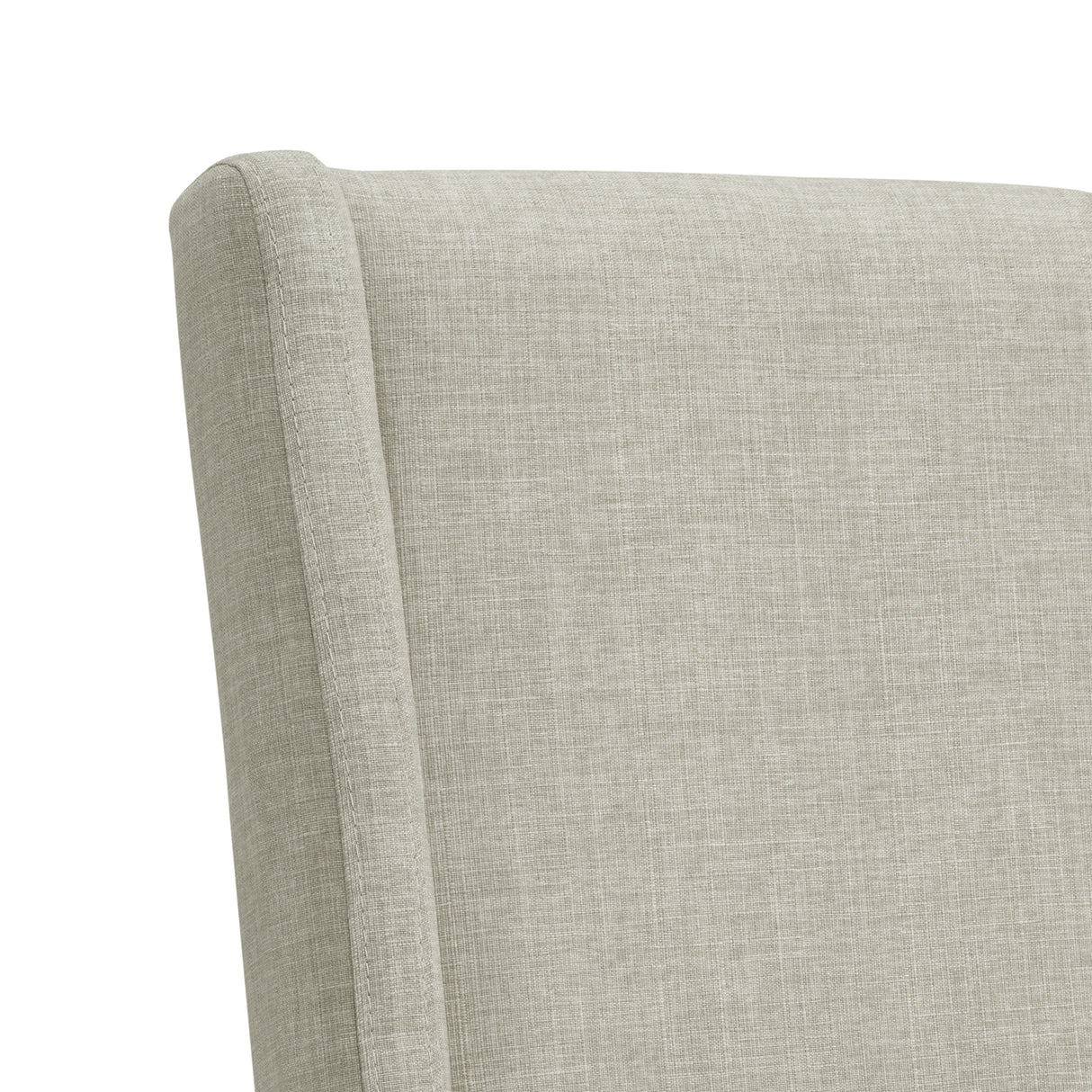 Eleanor Dining Side Chair with Heirloom Fabric in White (2 Per Carton)