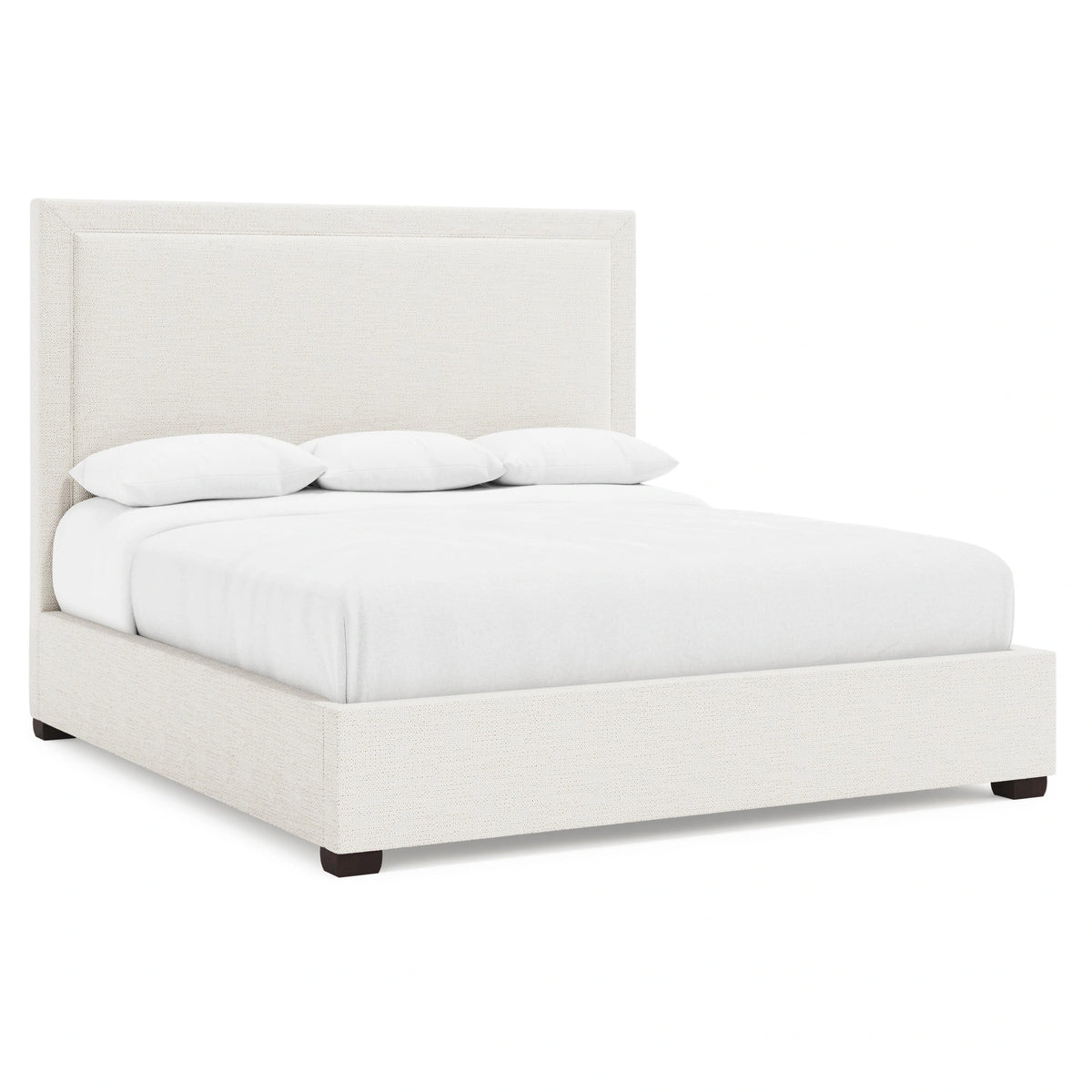 Morgan Fabric Storage Panel Bed King (64" H)