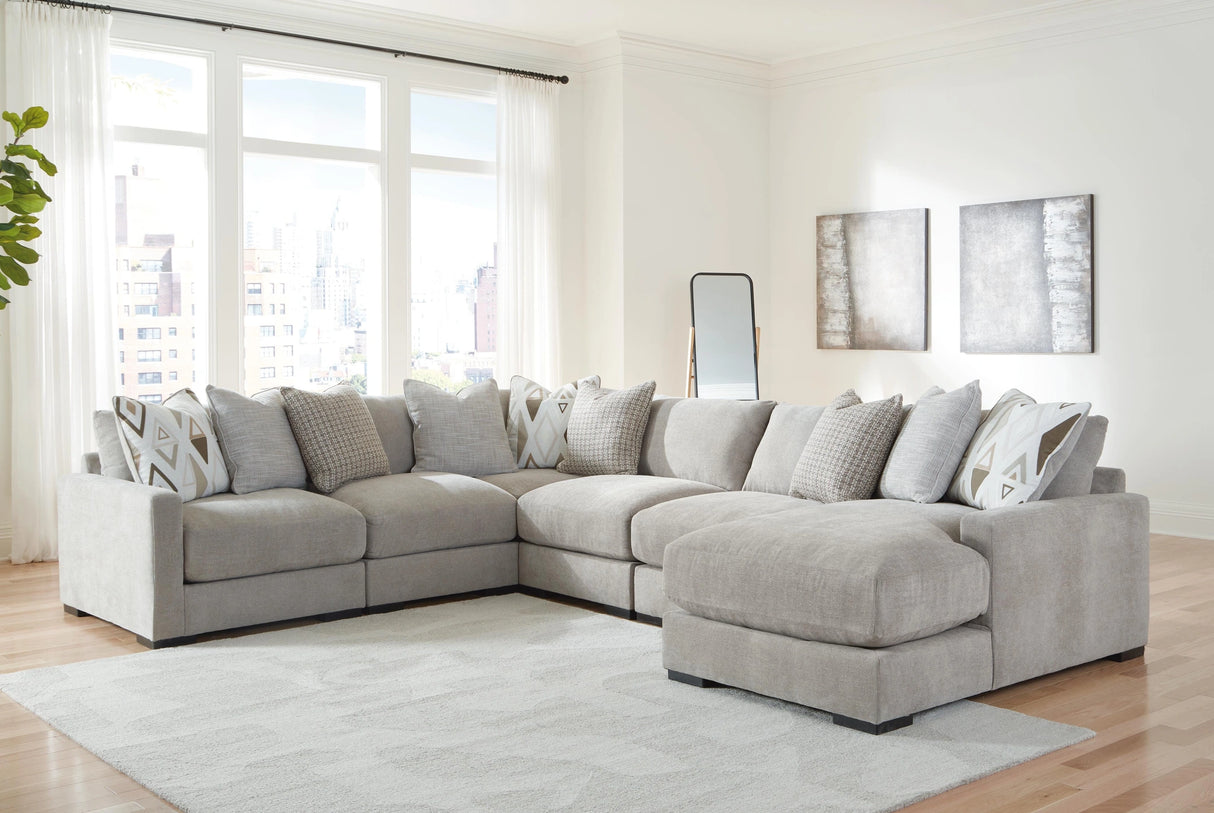 Aslan Court Sectional with Chaise