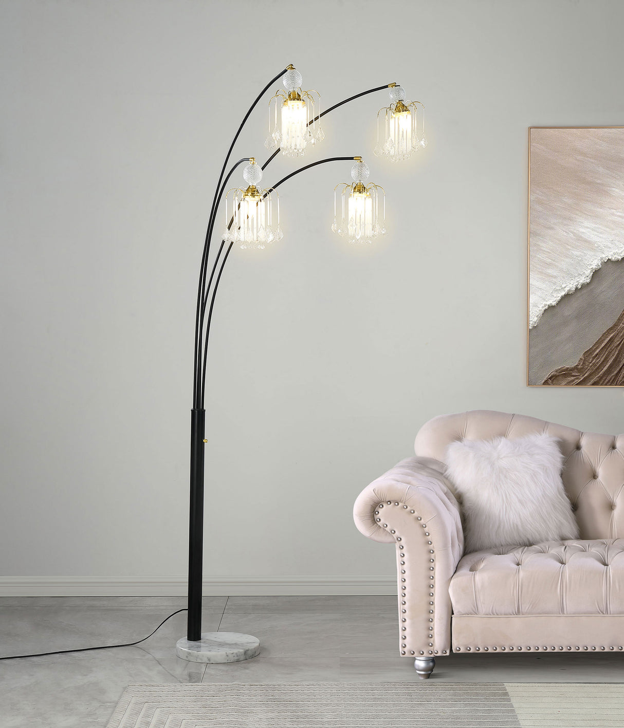 Maisel Floor Lamp - galleria furniture outlet
