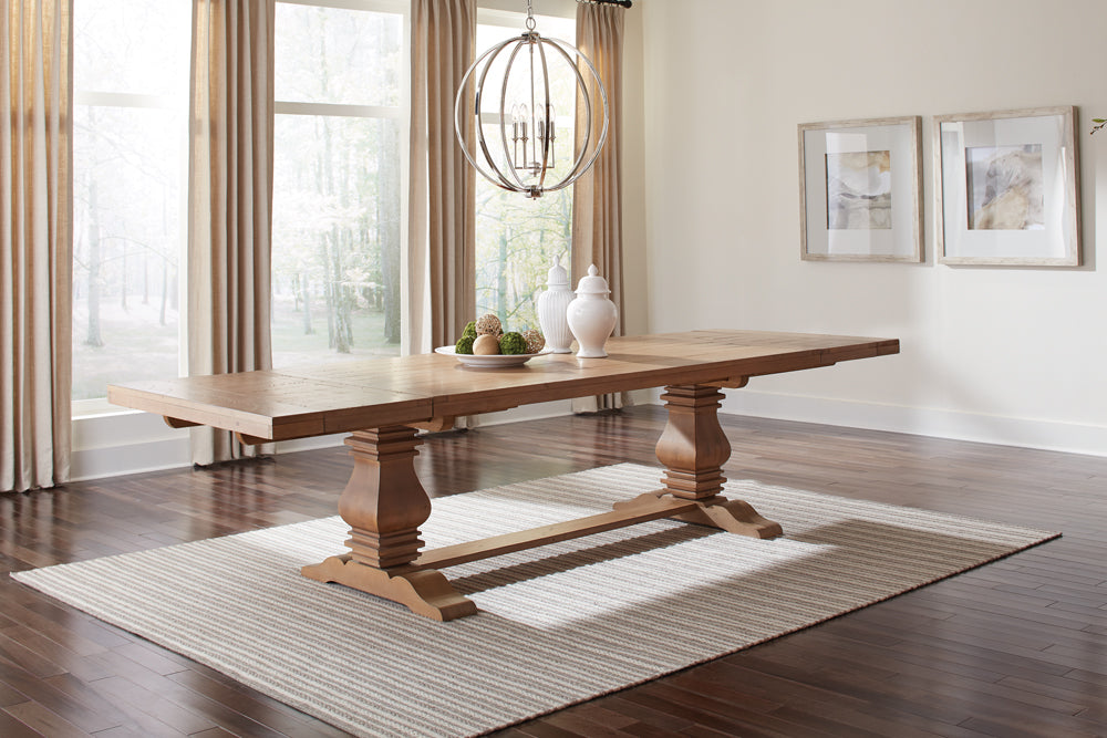 Florence Extension Dining Table - galleria furniture outlet