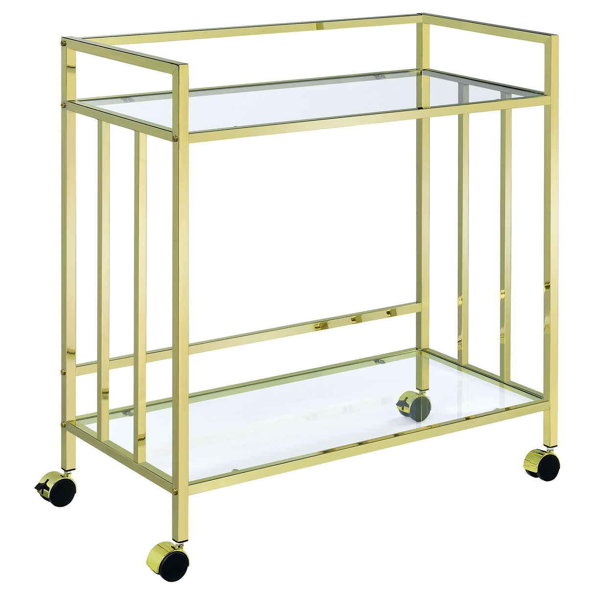 Cara Bar Cart - galleria furniture outlet