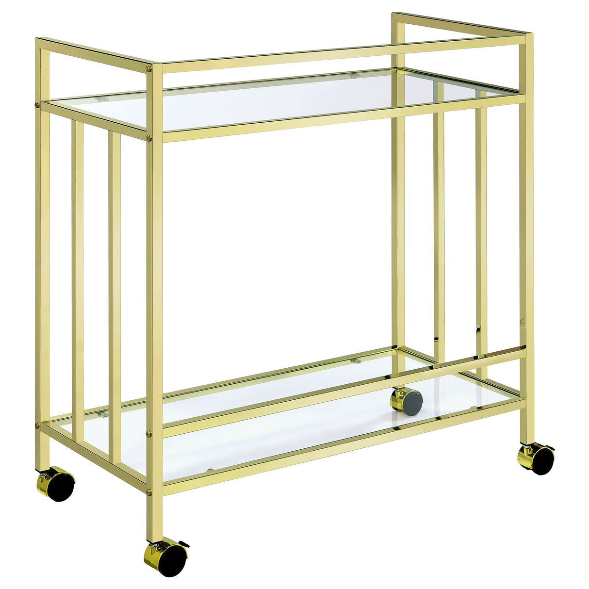 Cara Bar Cart - galleria furniture outlet