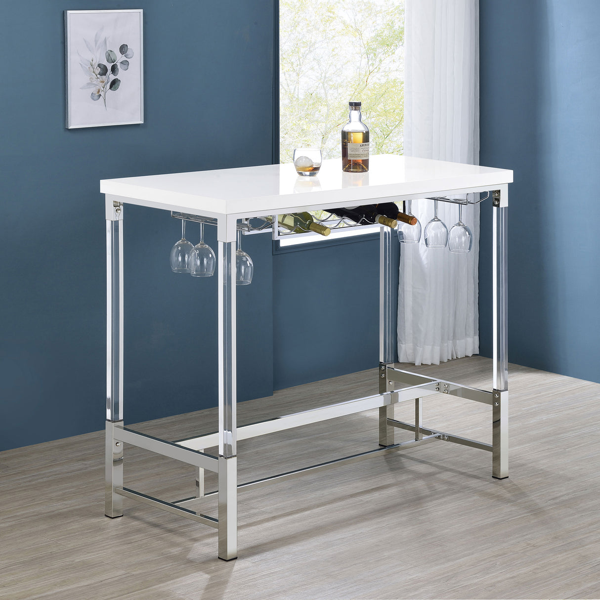 Norcrest Bar Table - galleria furniture outlet
