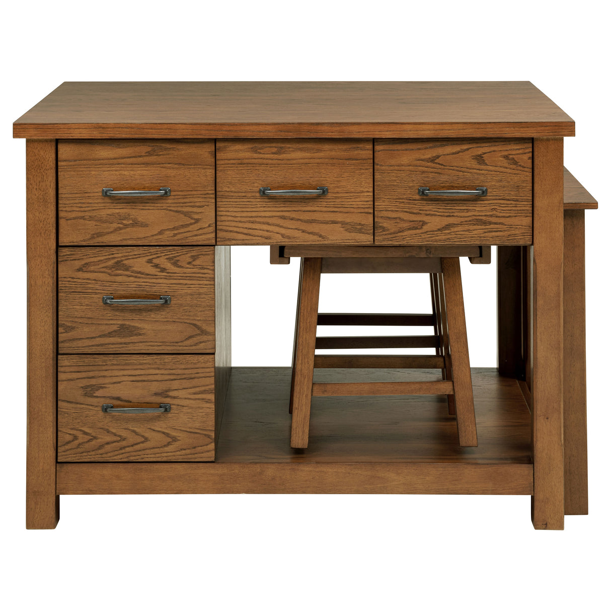 Mayfair Kitchen Island Set - galleria furniture outlet