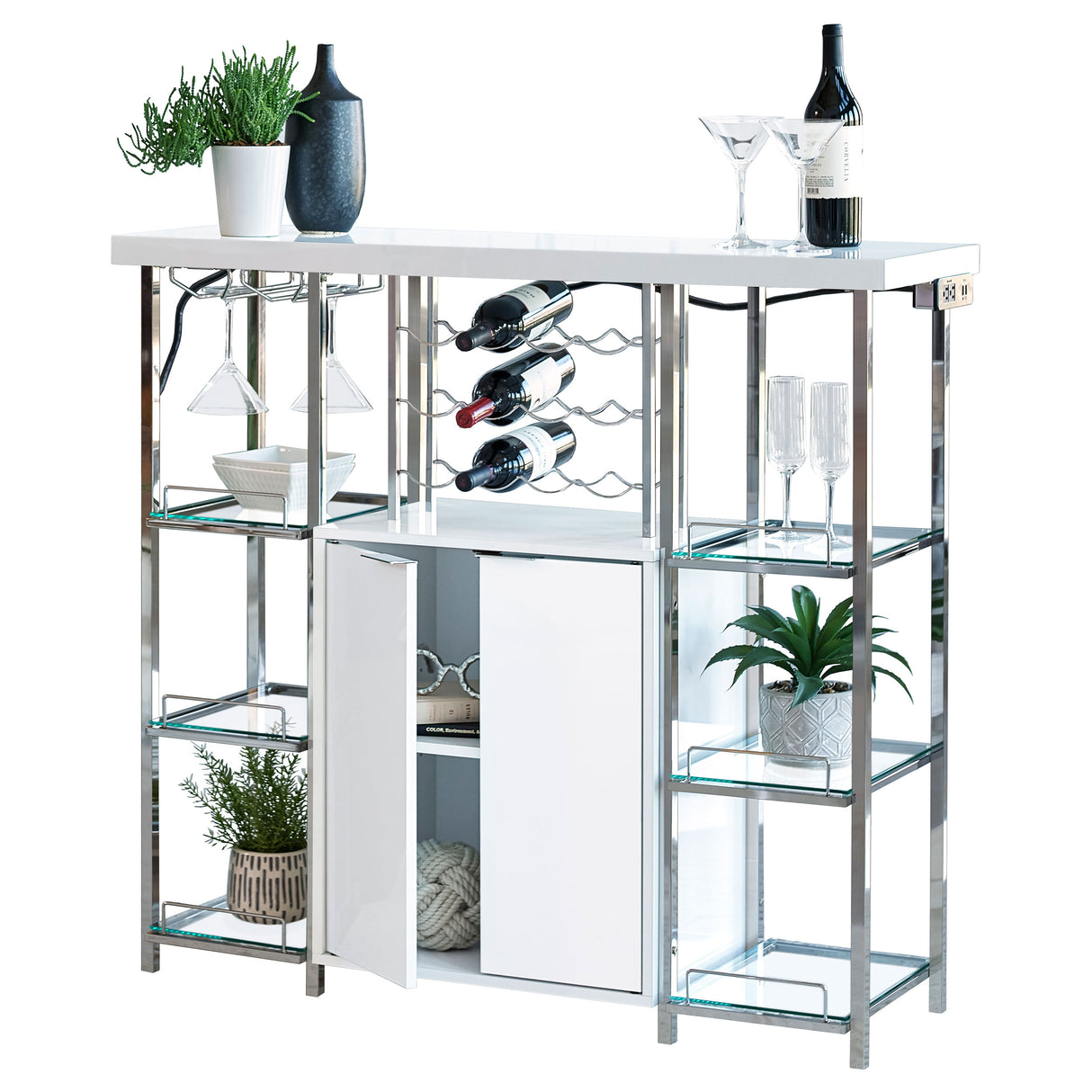 Gallimore Bar Cabinet - galleria furniture outlet