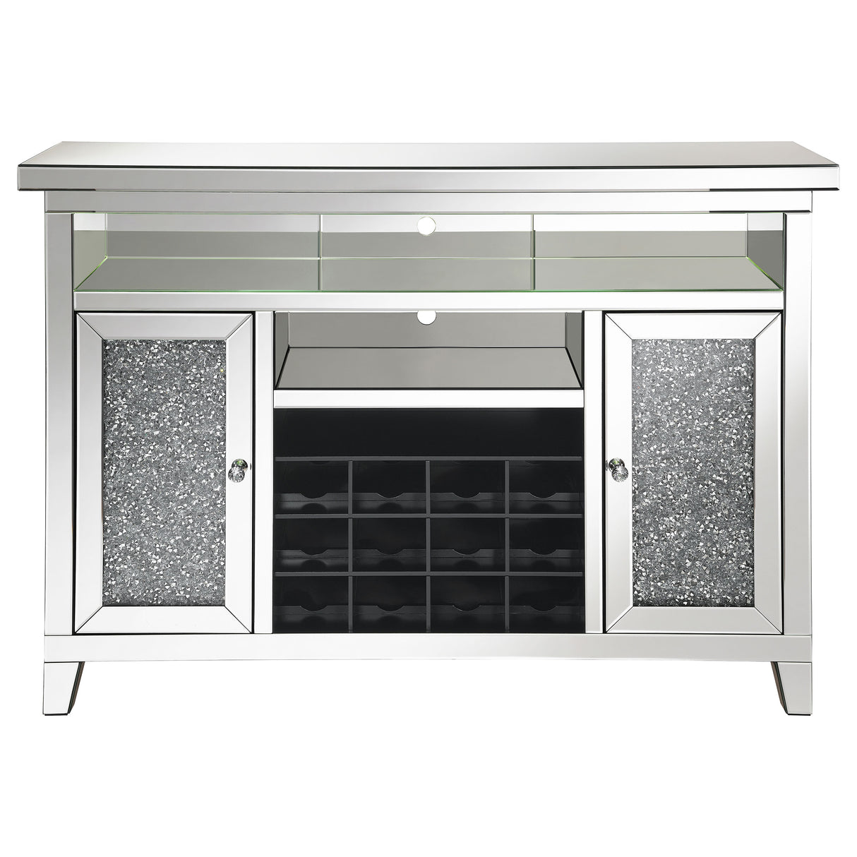 Melinda Bar Cabinet with LED Lighting