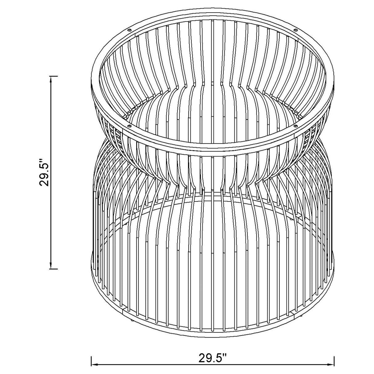 Granvia Dining Table Base - galleria furniture outlet