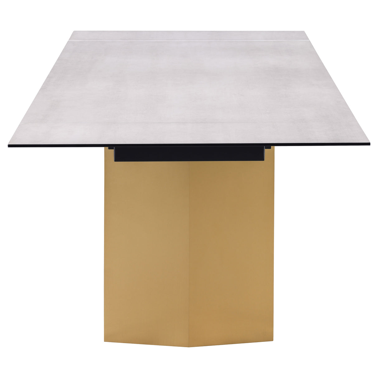 Vesa Extension Dining Table - galleria furniture outlet
