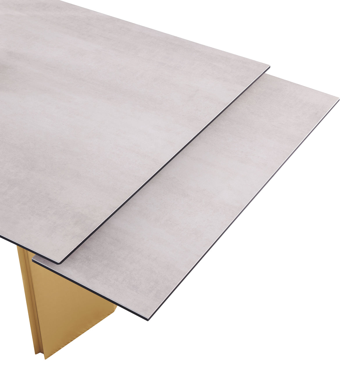 Vesa Extension Dining Table - galleria furniture outlet