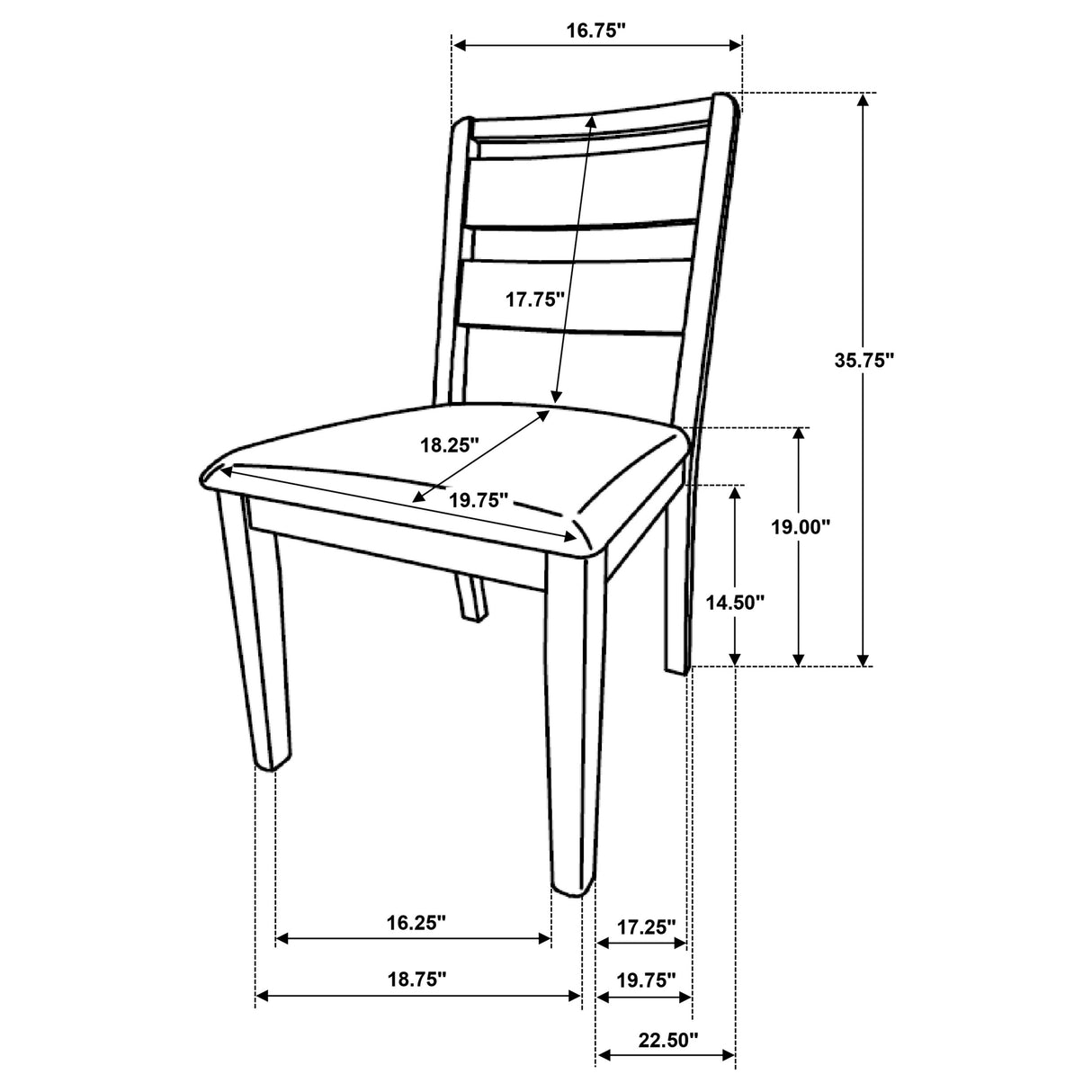 Duncan Dining Side Chair - galleria furniture outlet