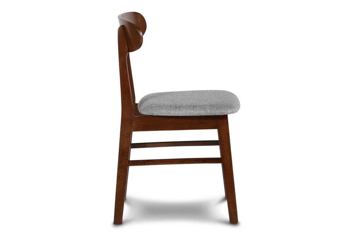 Morocco Dining Chair W/Light Gray Seat Cushion (2 Per Carton