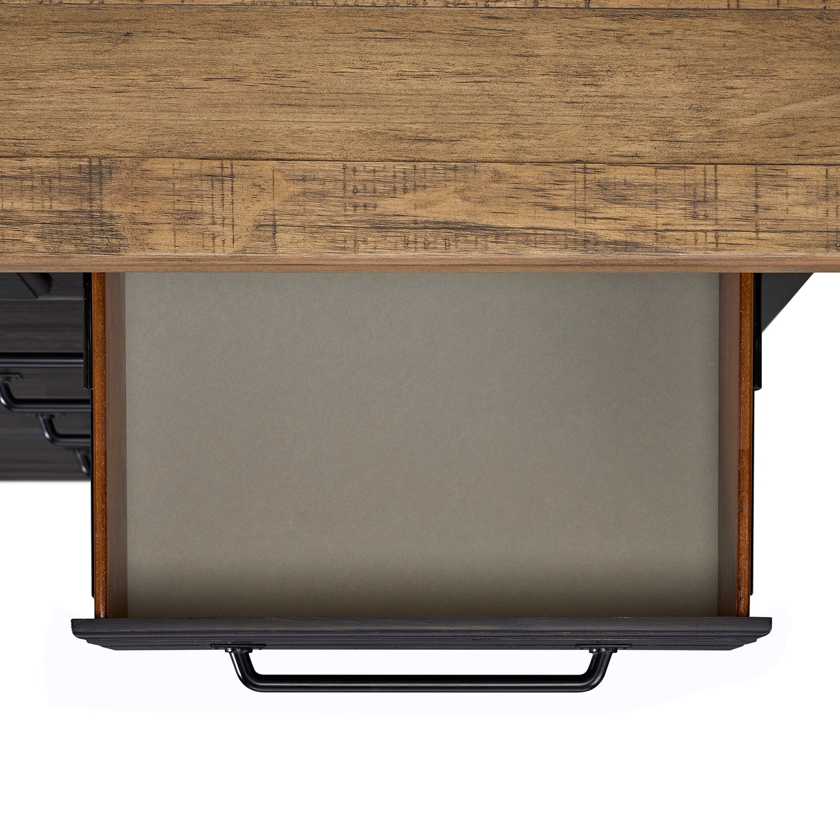 Montrose Storage Bedroom Set in Espresso & Brown