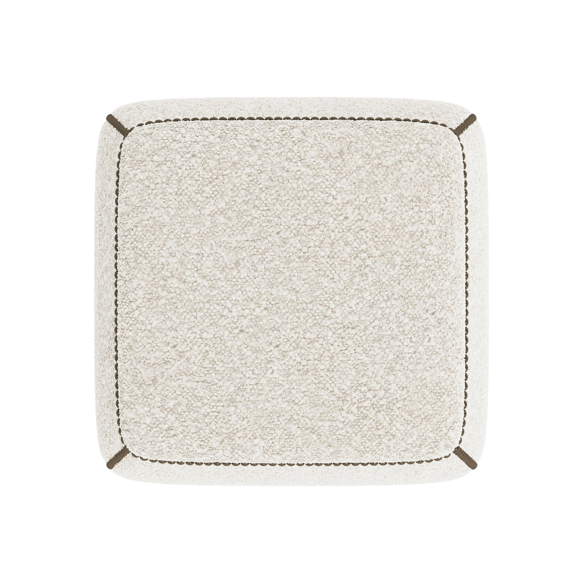 Delta Fabric Ottoman