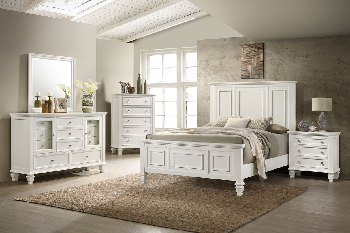 Sandy Beach Dresser with Mirror - galleria furniture outlet