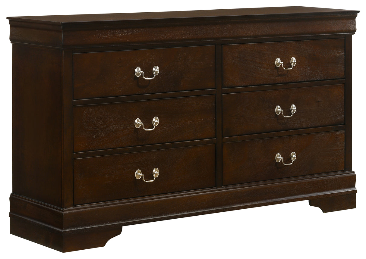 Louis Philippe Bedroom Set - galleria furniture outlet
