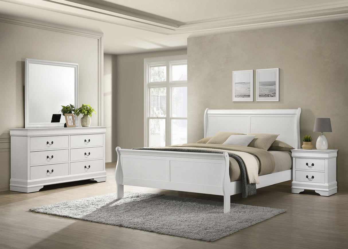 Louis Philippe Bedroom Set - galleria furniture outlet