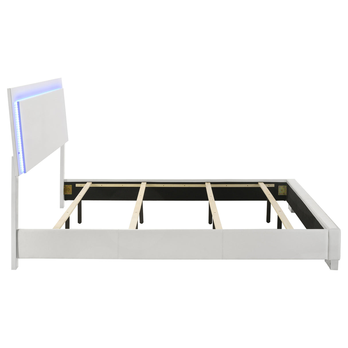 Felicity Panel Bed with LED Lighting - galleria furniture outlet