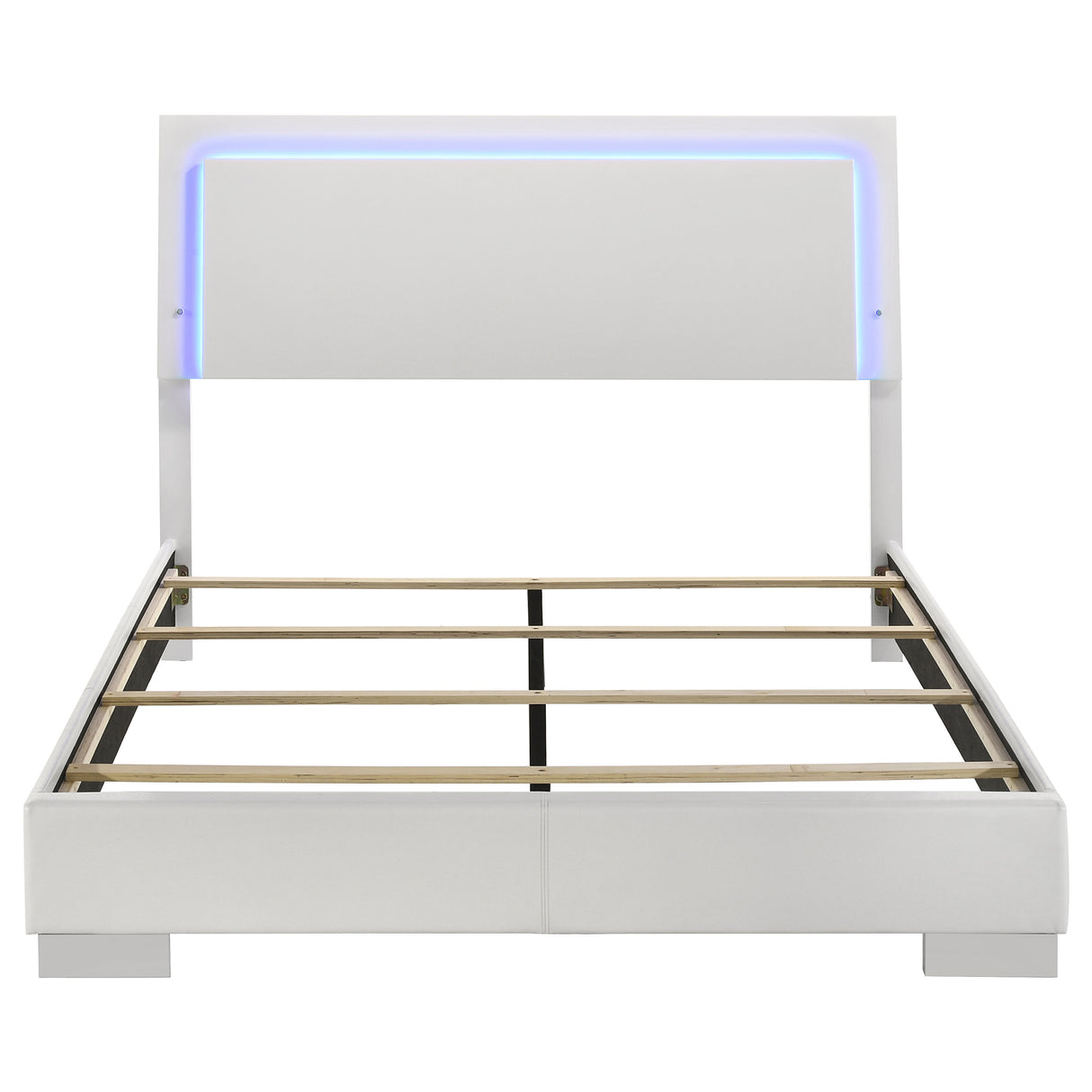 Felicity Panel Bed with LED Lighting