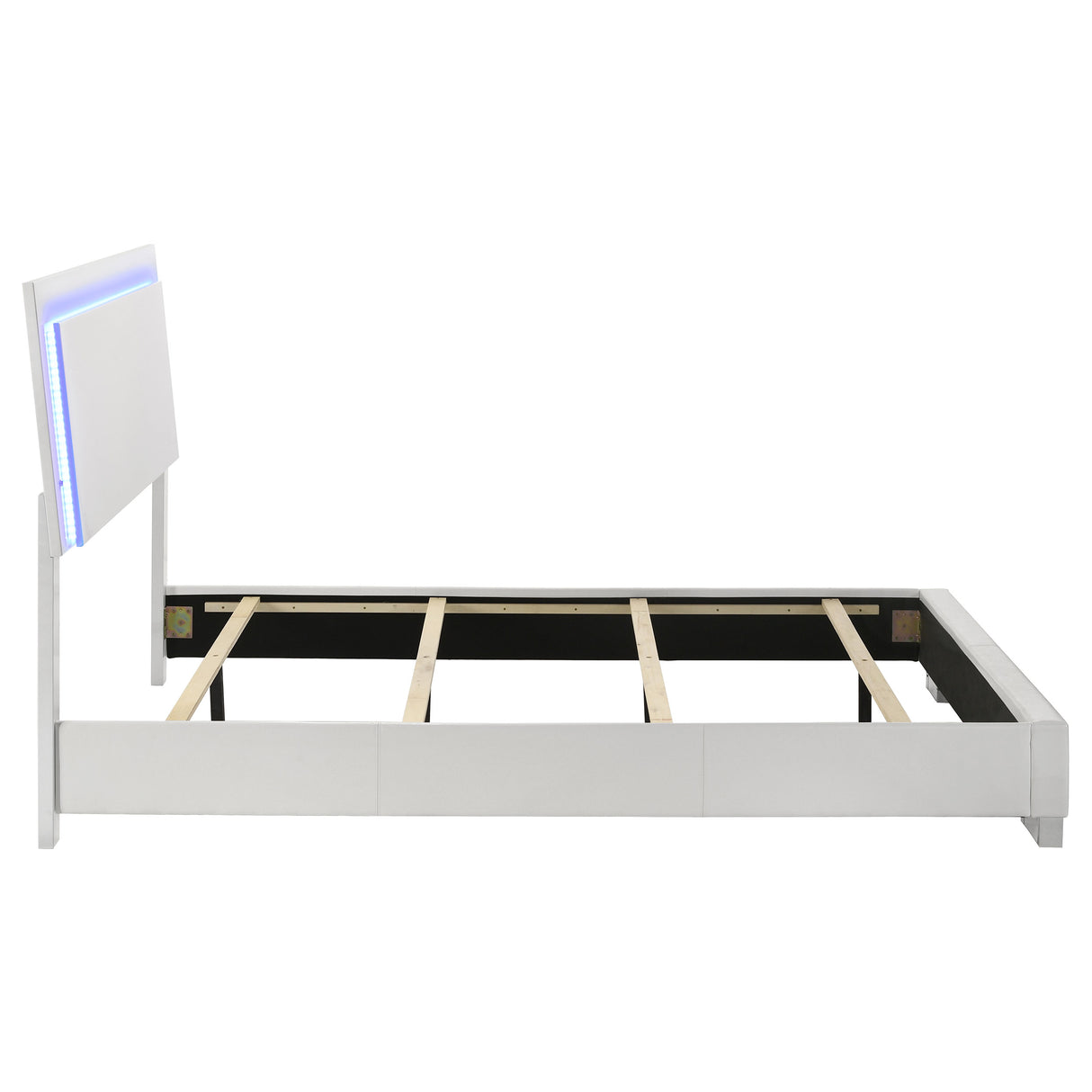 Felicity Panel Bed with LED Lighting - galleria furniture outlet