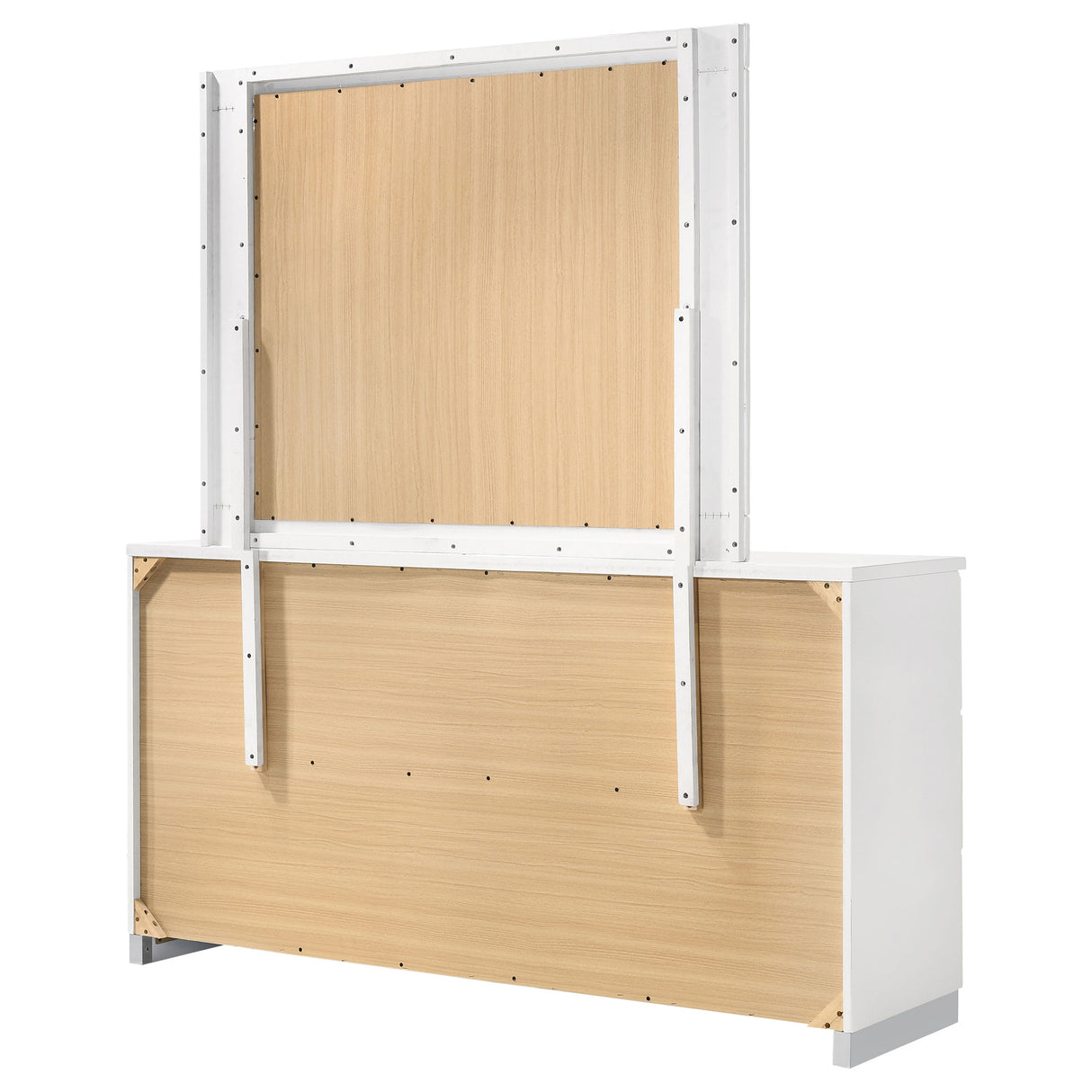 Felicity Dresser with Mirror - galleria furniture outlet