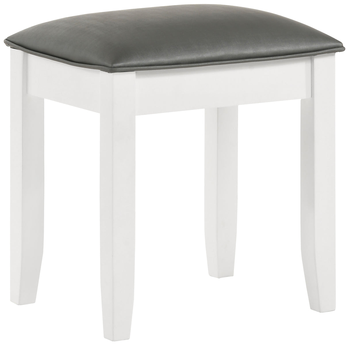 Felicity Makeup Vanity Stool - galleria furniture outlet