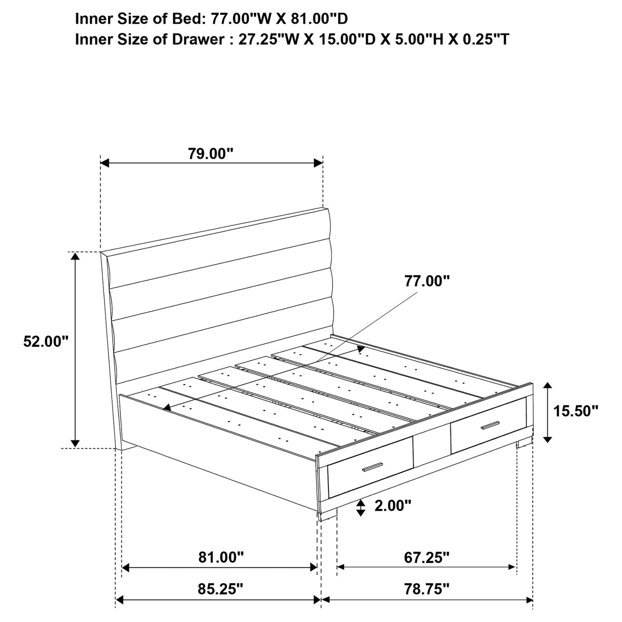 Felicity Beds - galleria furniture outlet