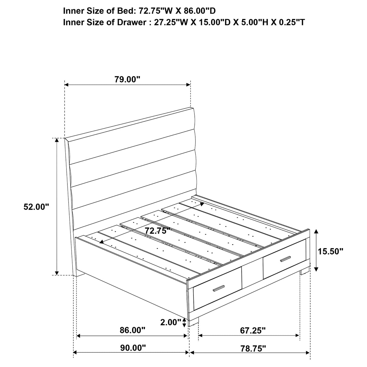 Felicity Beds - galleria furniture outlet