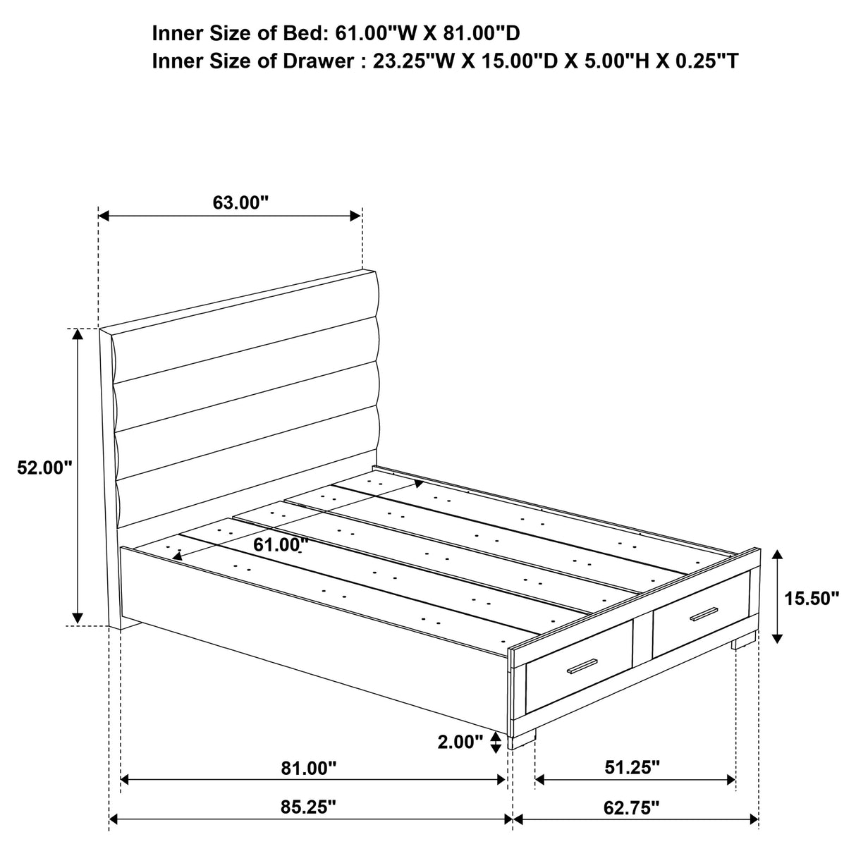 Felicity Beds - galleria furniture outlet
