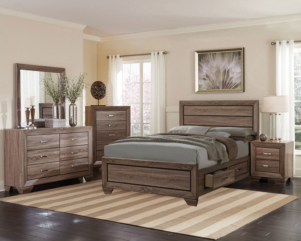 Kauffman Bedroom Set - galleria furniture outlet