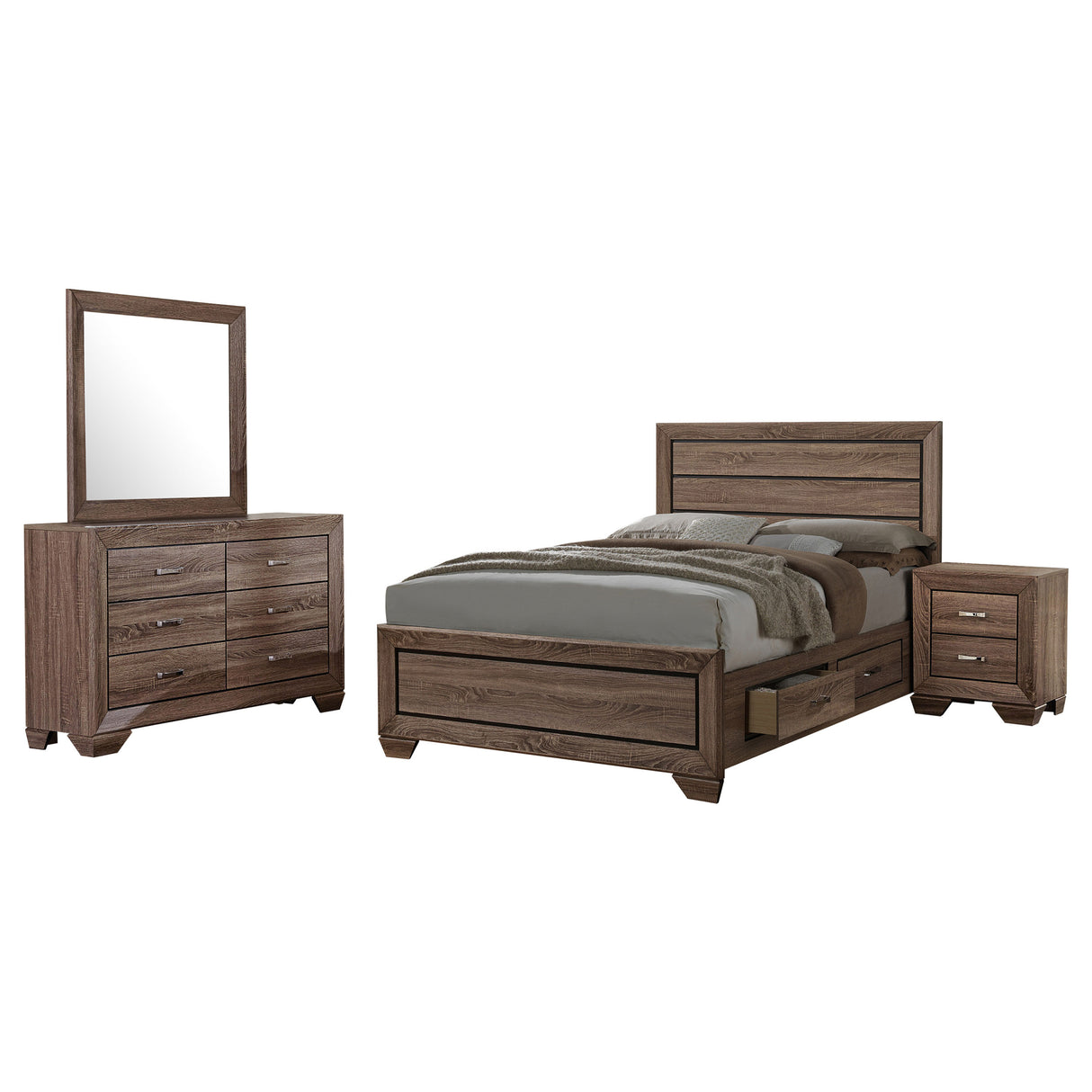 Kauffman Bedroom Set - galleria furniture outlet