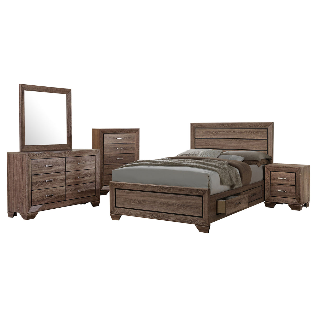 Kauffman Bedroom Set - galleria furniture outlet