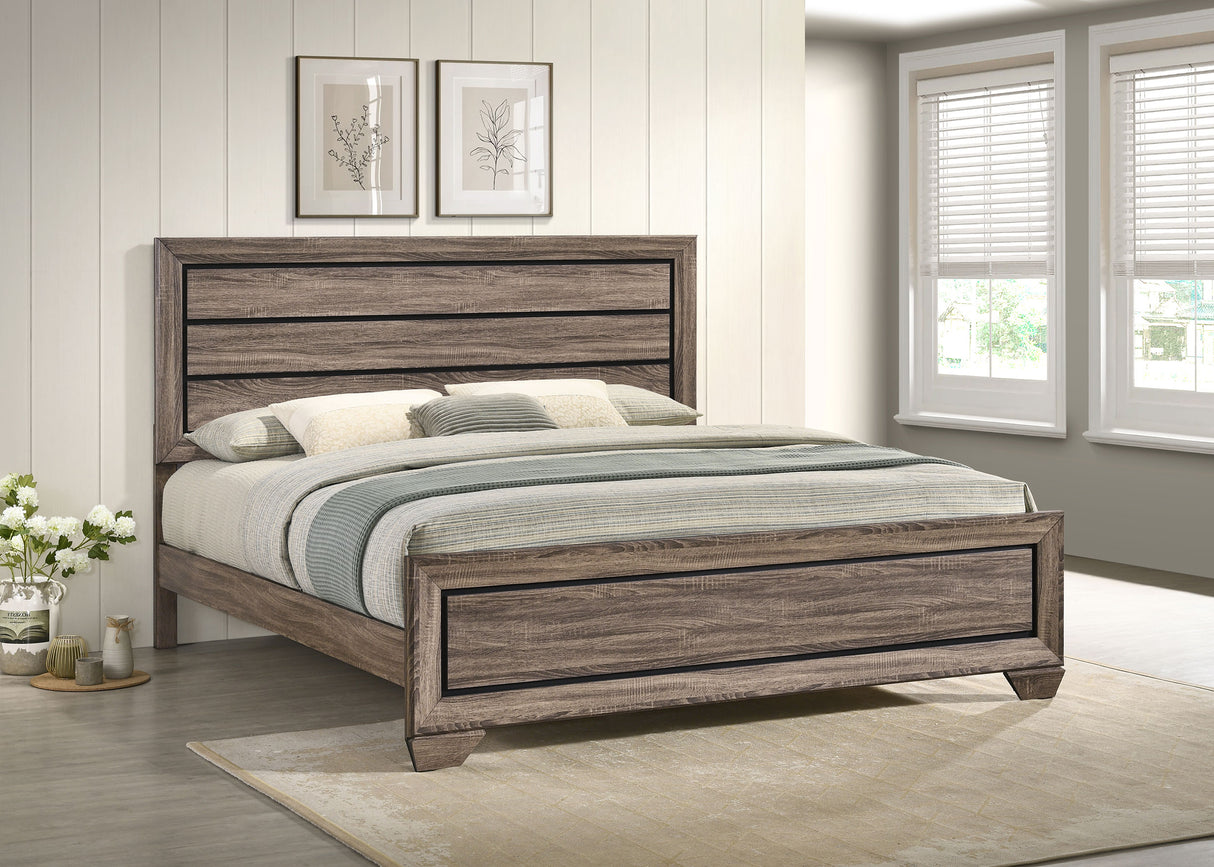 Kauffman Panel Bed - galleria furniture outlet