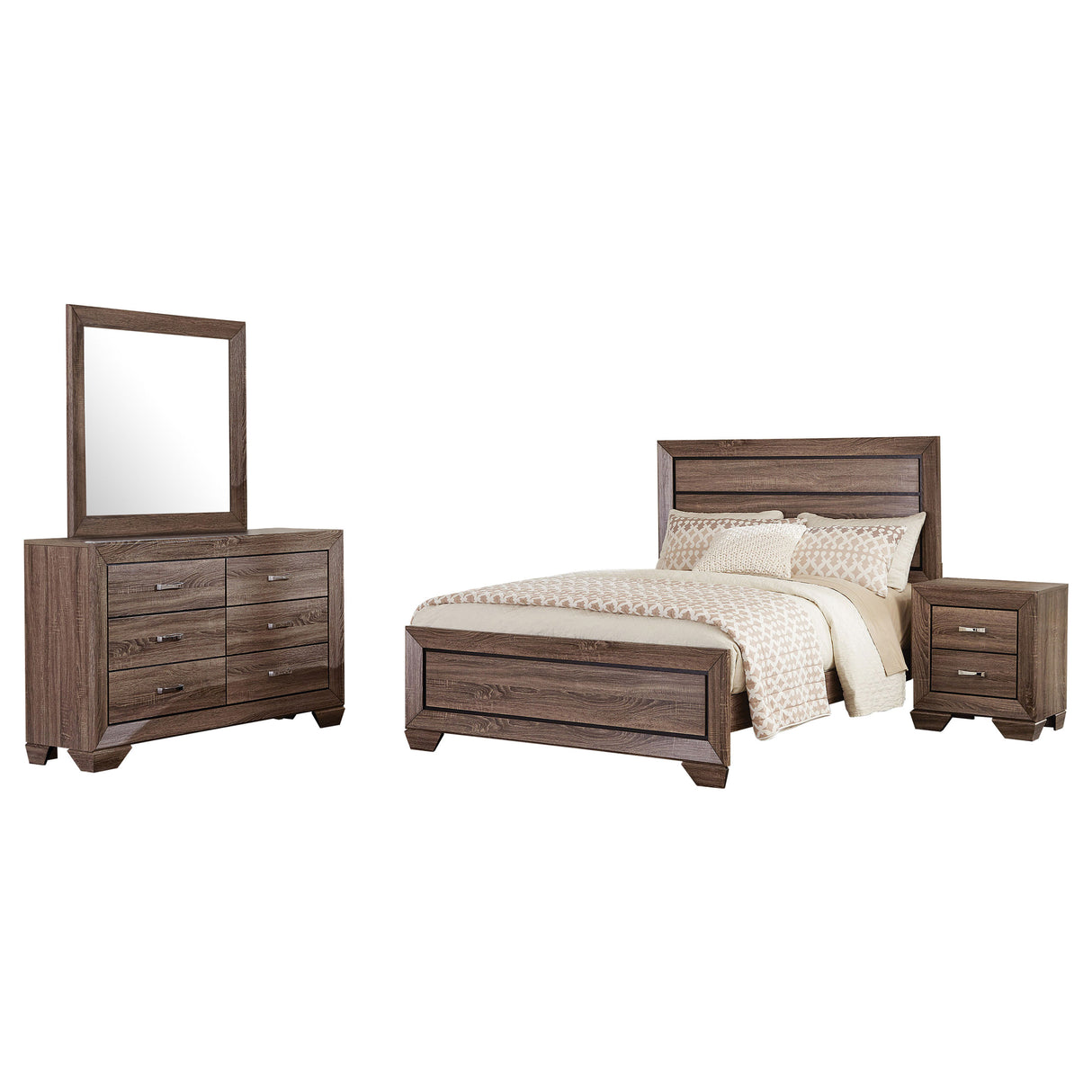 Kauffman Bedroom Set - galleria furniture outlet