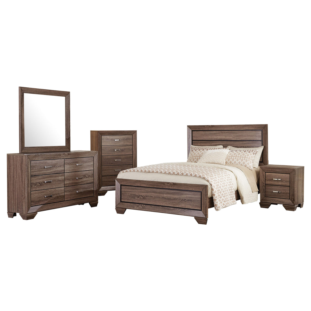Kauffman Bedroom Set - galleria furniture outlet