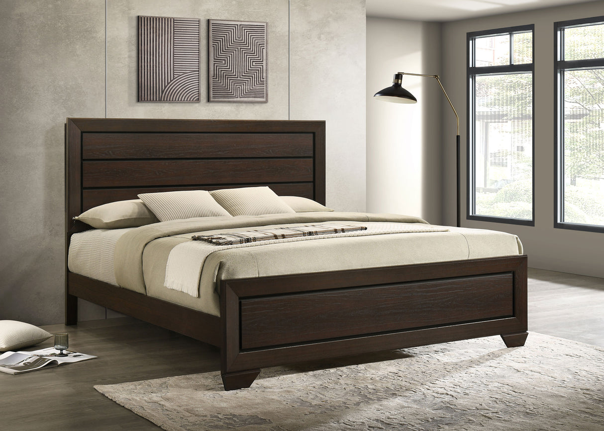 Kauffman Panel Bed - galleria furniture outlet