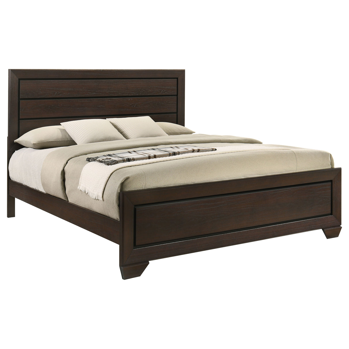 Kauffman Panel Bed - galleria furniture outlet