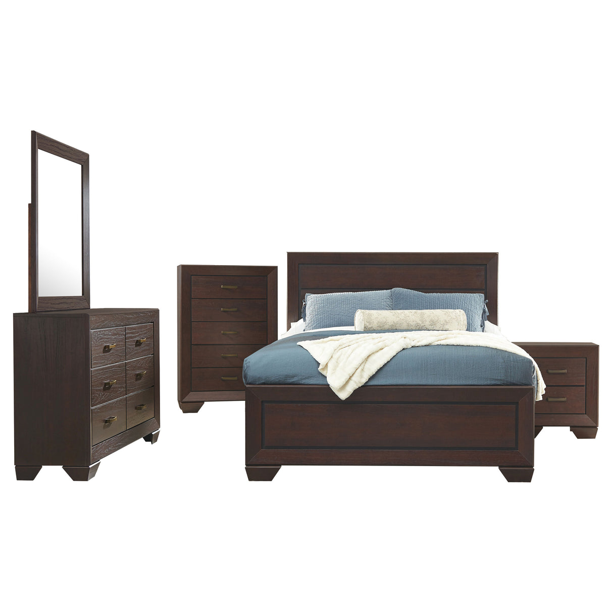 Kauffman Bedroom Set - galleria furniture outlet