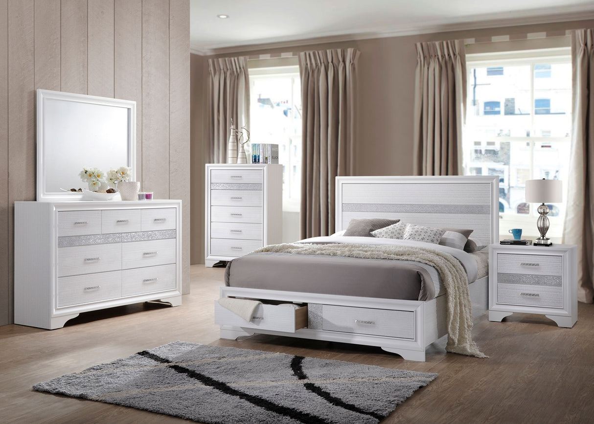 Miranda Panel Platform Storage Bed - galleria furniture outlet