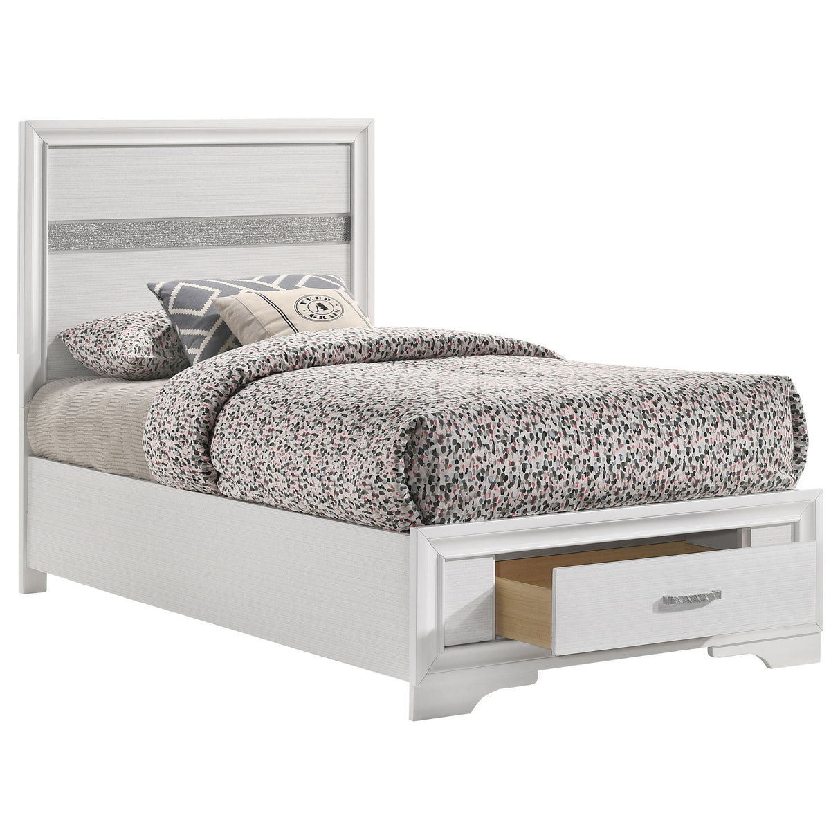 Miranda Panel Platform Storage Bed - galleria furniture outlet