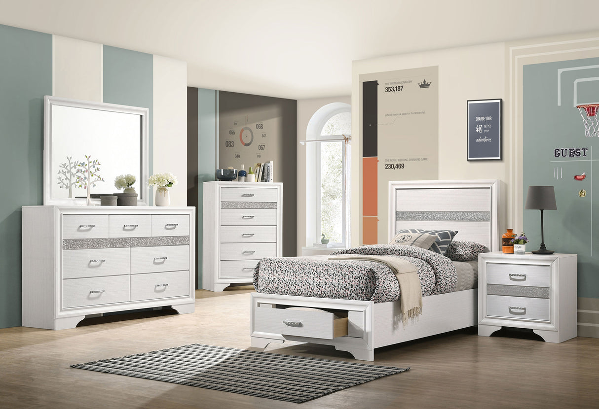 Miranda Panel Platform Storage Bed - galleria furniture outlet