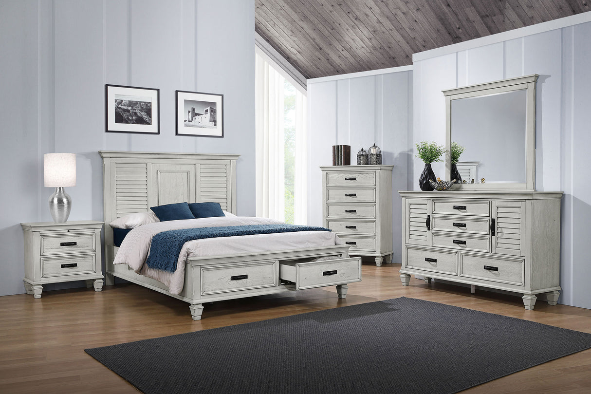 Franco Panel Platform Storage Bed - galleria furniture outlet