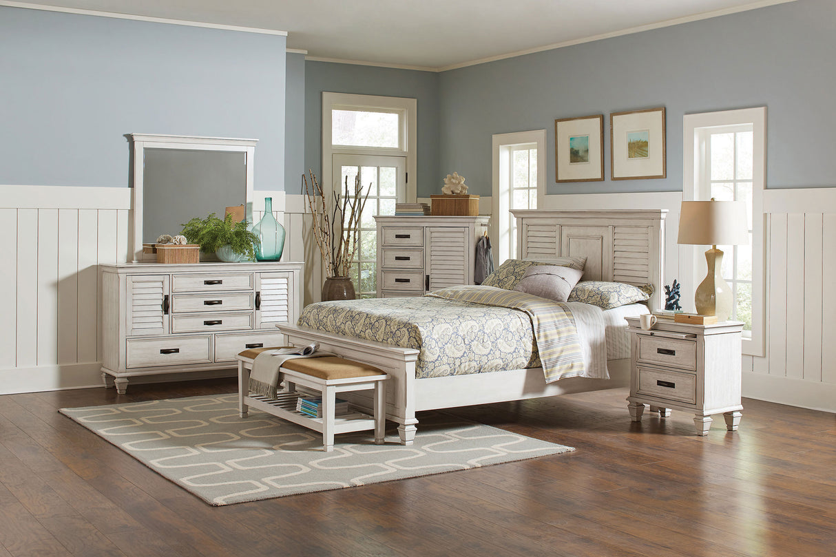 Franco Panel Bed - galleria furniture outlet