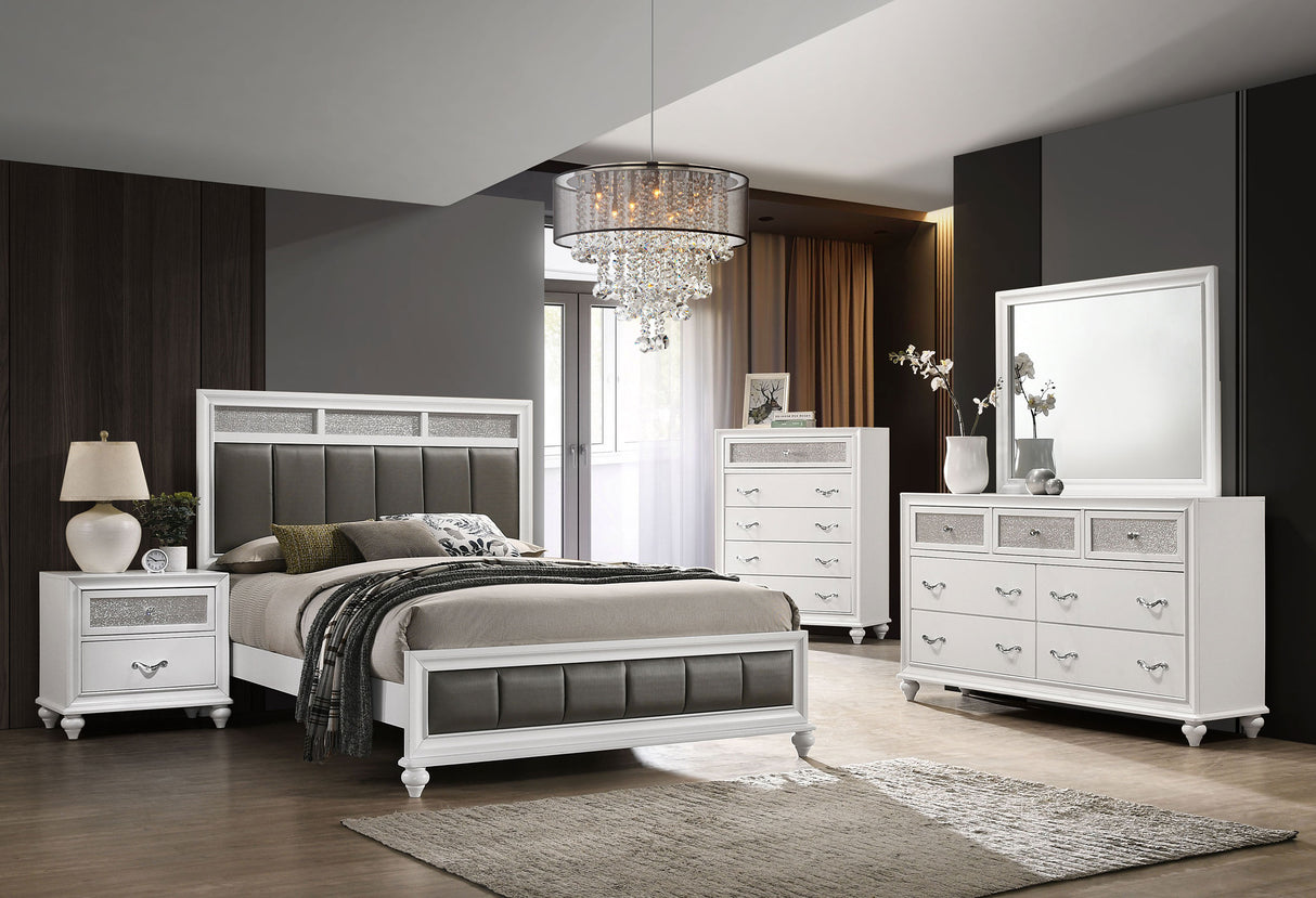 Barzini Panel Bed - galleria furniture outlet
