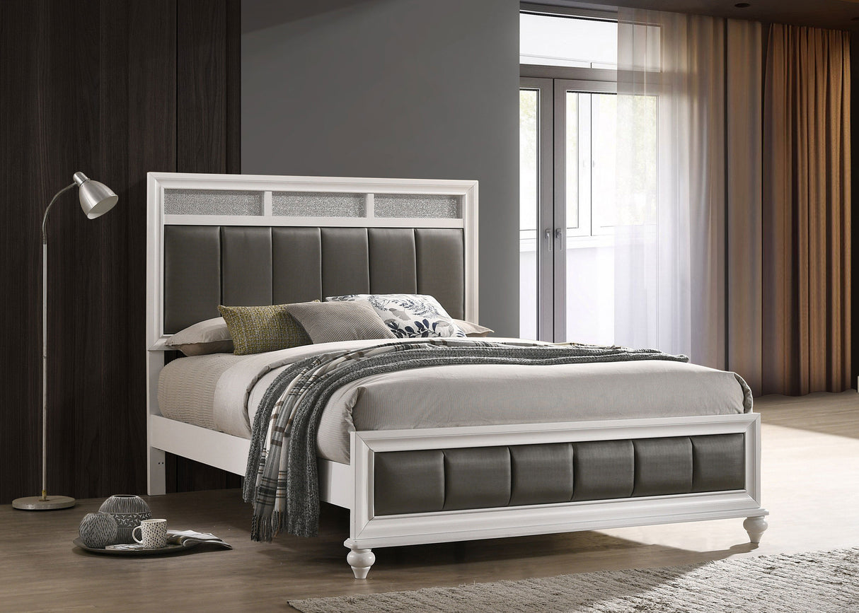 Barzini Panel Bed - galleria furniture outlet
