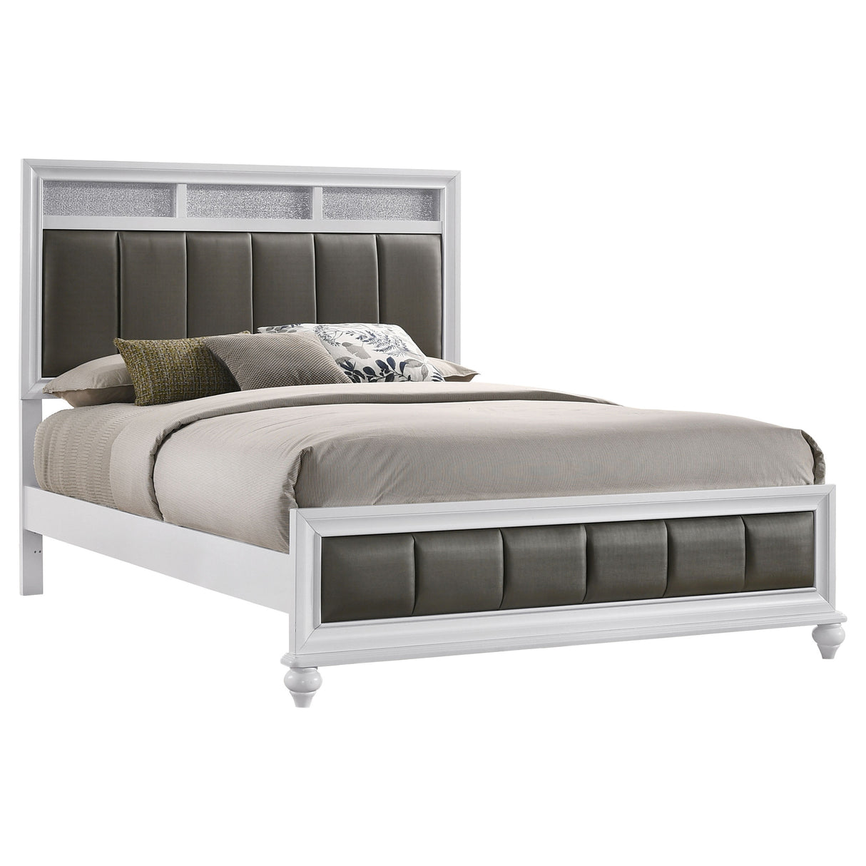 Barzini Panel Bed - galleria furniture outlet