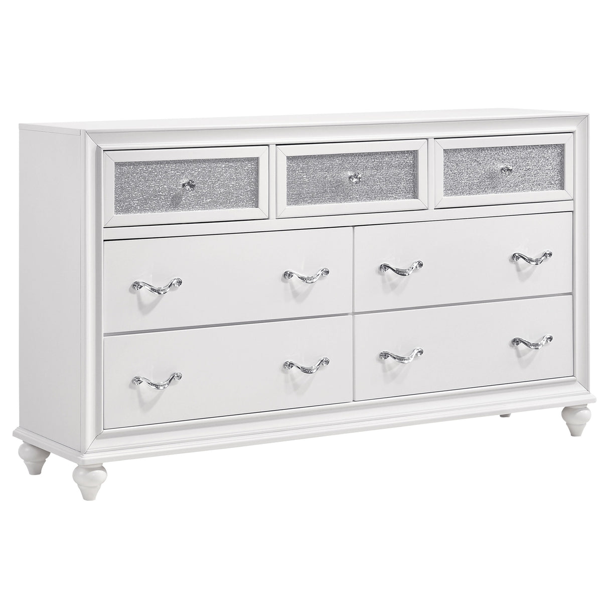Barzini Dresser - galleria furniture outlet