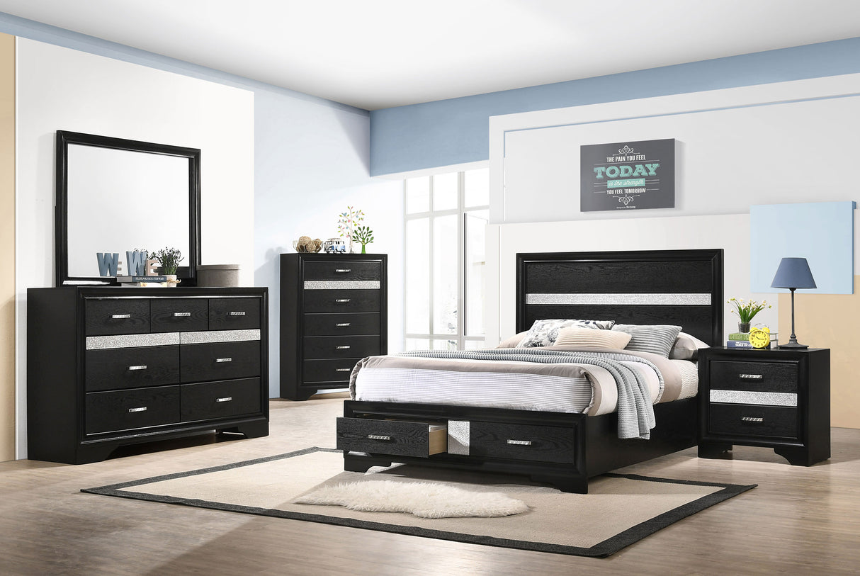 Miranda Panel Platform Storage Bed - galleria furniture outlet