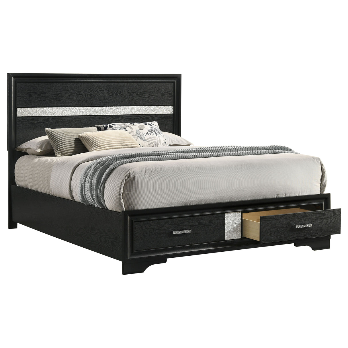 Miranda Panel Platform Storage Bed - galleria furniture outlet