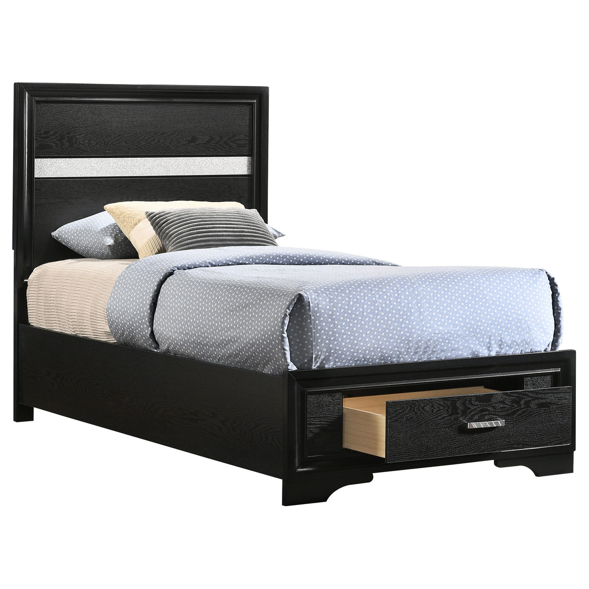 Miranda Panel Platform Storage Bed - galleria furniture outlet